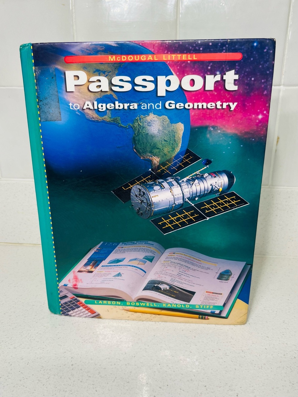 Passport to Algebra and Geometry Textbook - Green/Teal Cover